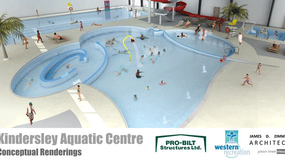 Town receives accessibility grant for aquatic centre Town receives accessibility grant for aquatic centre