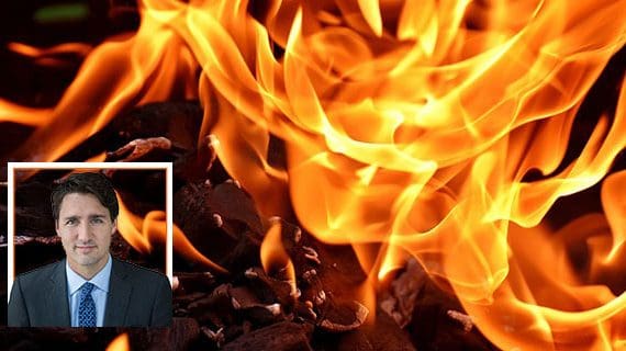 Trudeau fiddles while Canada burns Trudeau fiddles while Canada burns