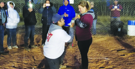 She said YES! She said YES!