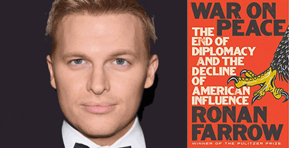Is a run for the presidency in Ronan Farrow’s future? Is a run for the presidency in Ronan Farrow’s future?