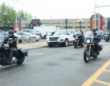 Bikers brave the cold for charity ride Bikers brave the cold for charity ride