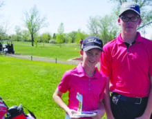 Cote brothers do well on the links Cote brothers do well on the links