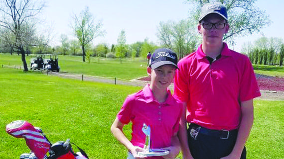 Cote brothers do well on the links Cote brothers do well on the links