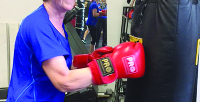 Staying active and offering support Staying active and offering support
