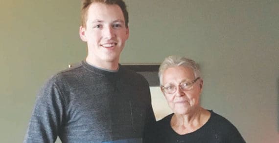 Sheldon Cannon latest recipient of the $1,000 Brian Martin Bursary Sheldon Cannon latest recipient of the $1,000 Brian Martin Bursary