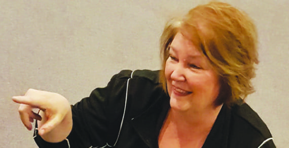 Getting into the act: Judy Lavoie a key part of dinner theatre productions Getting into the act: Judy Lavoie a key part of dinner theatre productions