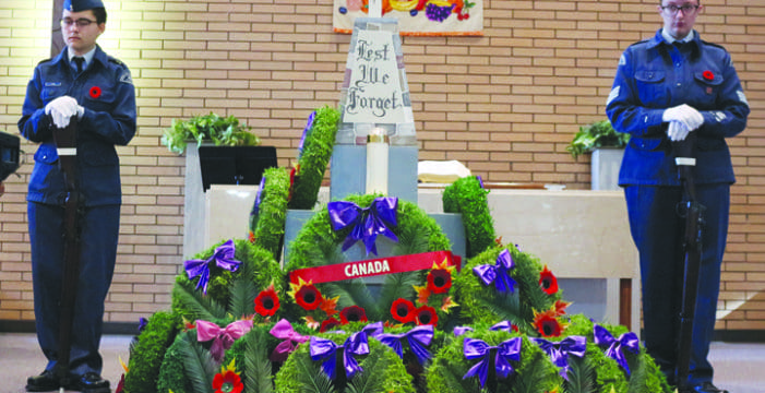 Remembrance Day service honours veterans Remembrance Day service honours veterans