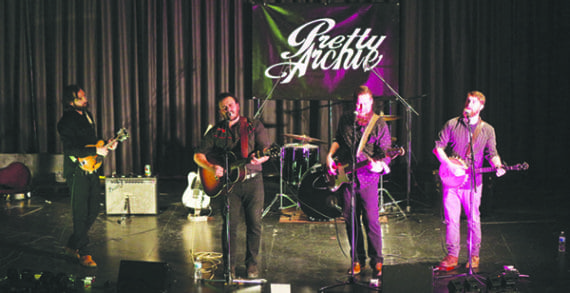 Pretty Archie performs in Kindersley Pretty Archie performs in Kindersley