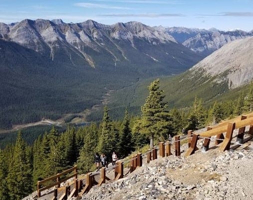 Stairway to Ha Ling Peak - Doug Firby Canmore Alberta