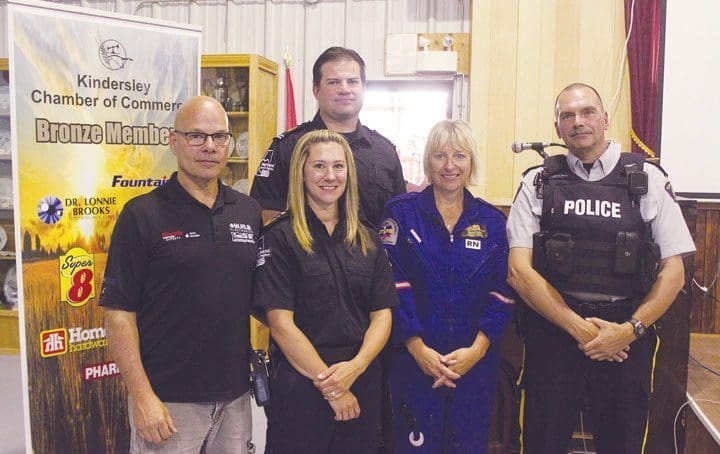Local heroes: luncheon honours emergency workers