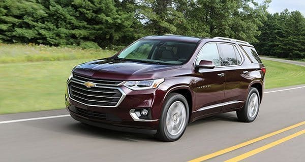 2018 Chevrolet Traverse comes with Teen Driver Technology