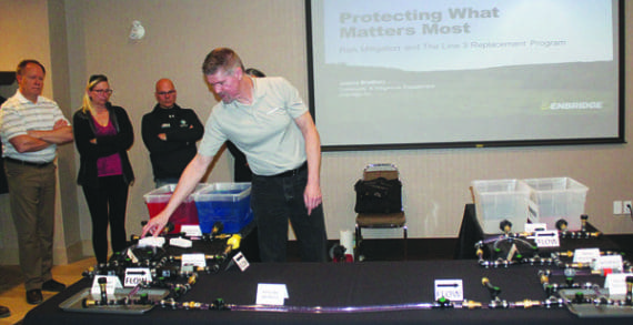 Chamber hosts presentation by Enbridge Chamber hosts presentation by Enbridge