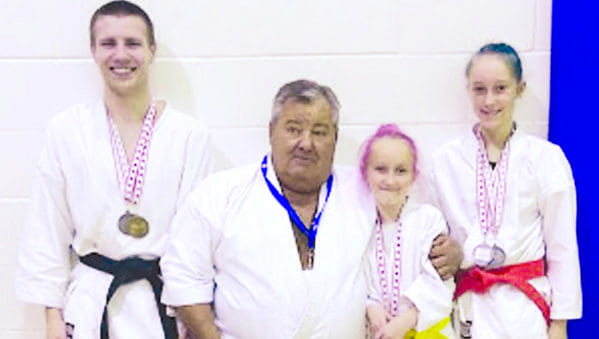 Karate students win big at national event