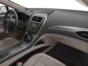 The MKZ interior