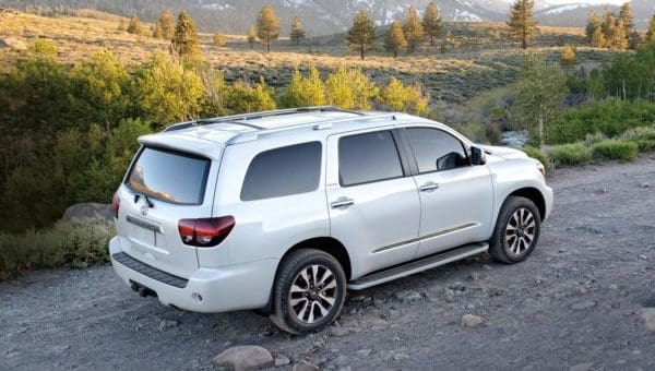 The 2018 Toyota Sequoia is upscale with a practical nature