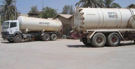 Temporary septic tanks approved for local business Temporary septic tanks approved for local business