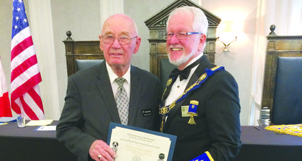 Kindersley Mason receives special recognition