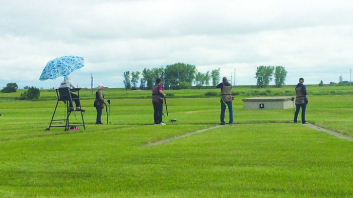 Locals compete in trapshooting championships
