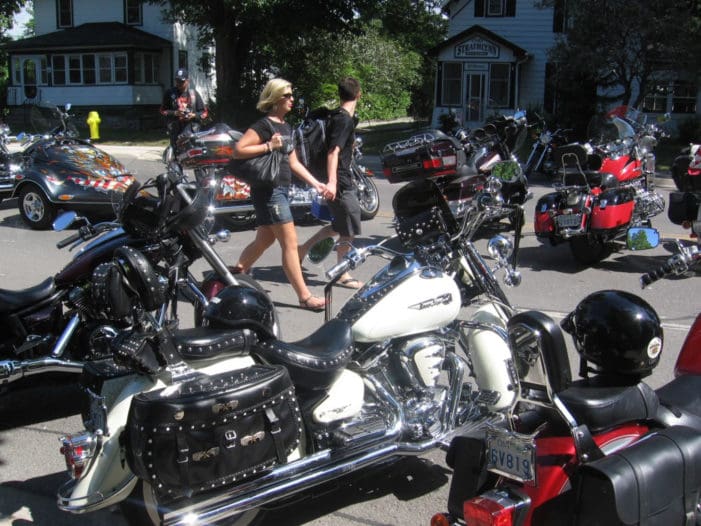 Born to be mild: Bikers gather in Port Dover, Ont.