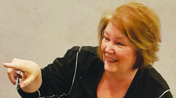 Getting into the act: Judy Lavoie a key part of dinner theatre productions Getting into the act: Judy Lavoie a key part of dinner theatre productions