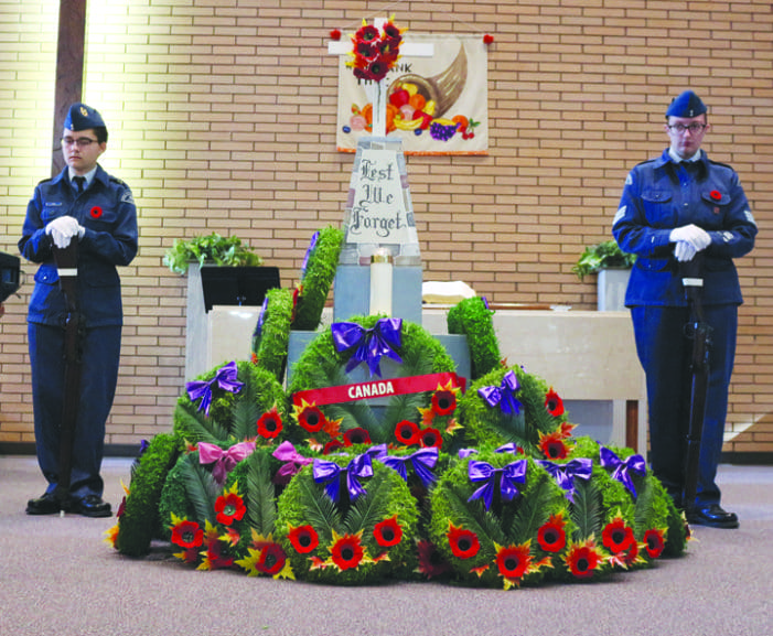 Remembrance Day service honours veterans