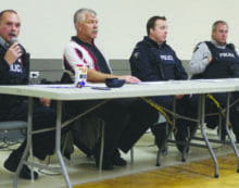Citizens present concerns at RCMP town hall meeting Citizens present concerns at RCMP town hall meeting