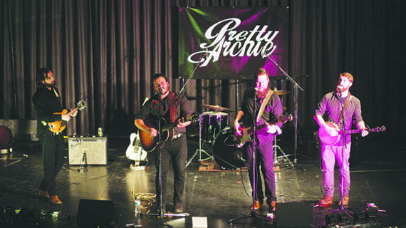 Pretty Archie performs in Kindersley Pretty Archie performs in Kindersley