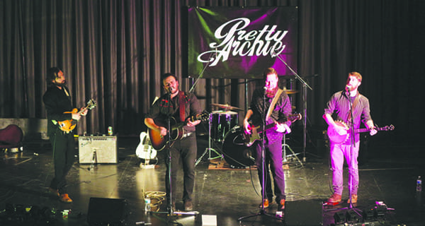 Pretty Archie performs in Kindersley