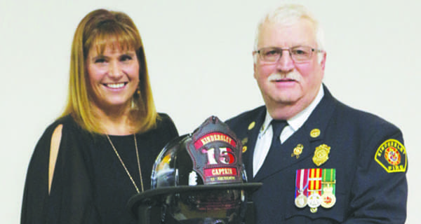Firefighters honour colleagues at ball