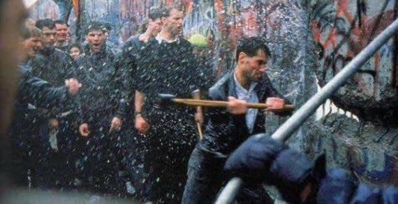 Human spirit has the strength to tear down walls Human spirit has the strength to tear down walls
