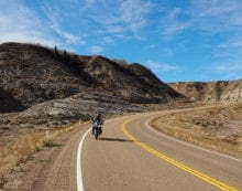 Riding free Get a little badass on two wheels in Alberta’s Badlands