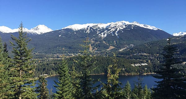 How did Whistler B.C. get its name?