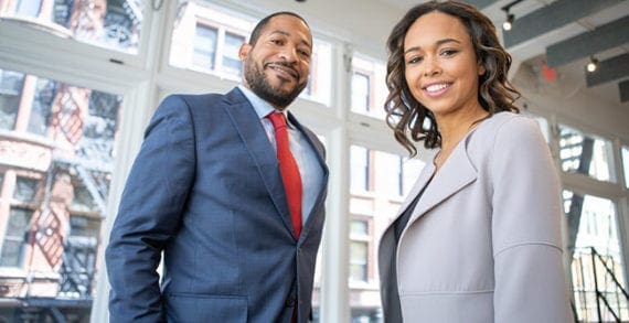 business leaders man woman How to become a more confident you