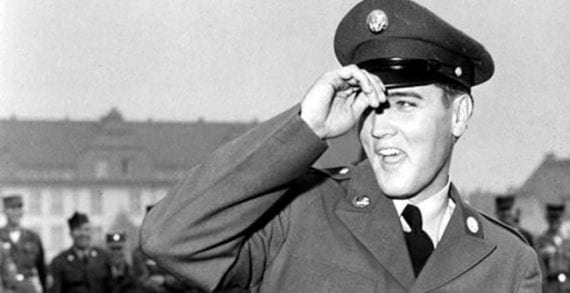 Elvis in uniform Calling Elvis: When the King came home from the army