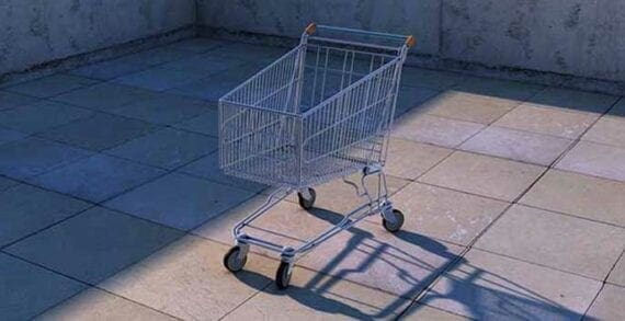 grocery cart No food shortage yet, but …