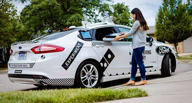 Driverless pizza delivery, at – or near – your doorstep