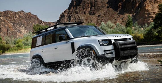 land rover defender exterior Land Rover Defender utilitarian, retro and capable