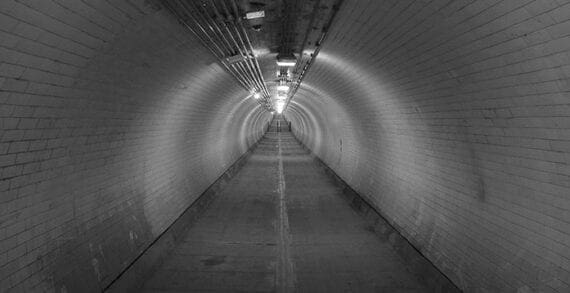 tunnel chamber underground positive, media, news, trump Stuck in a dangerous information echo chamber