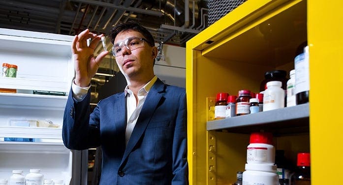 chemistry professor and 48Hour Discovery founder Ratmir Derda ‘Molecule libraries’ help speed the search for new drugs