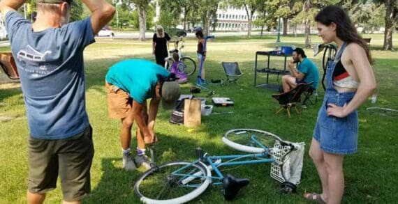Connectour bicycle clinic ConnecTour Chronicles: A bicycle clinic that started with a bang