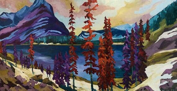 Splendour-Mt.-robson-berg-lake-BC-oil-painting art ConnecTour Chronicles: Traumatic accident led former nurse to artistic success