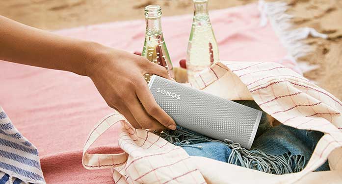 Sonos Roam gives you smart speaker features at home or away