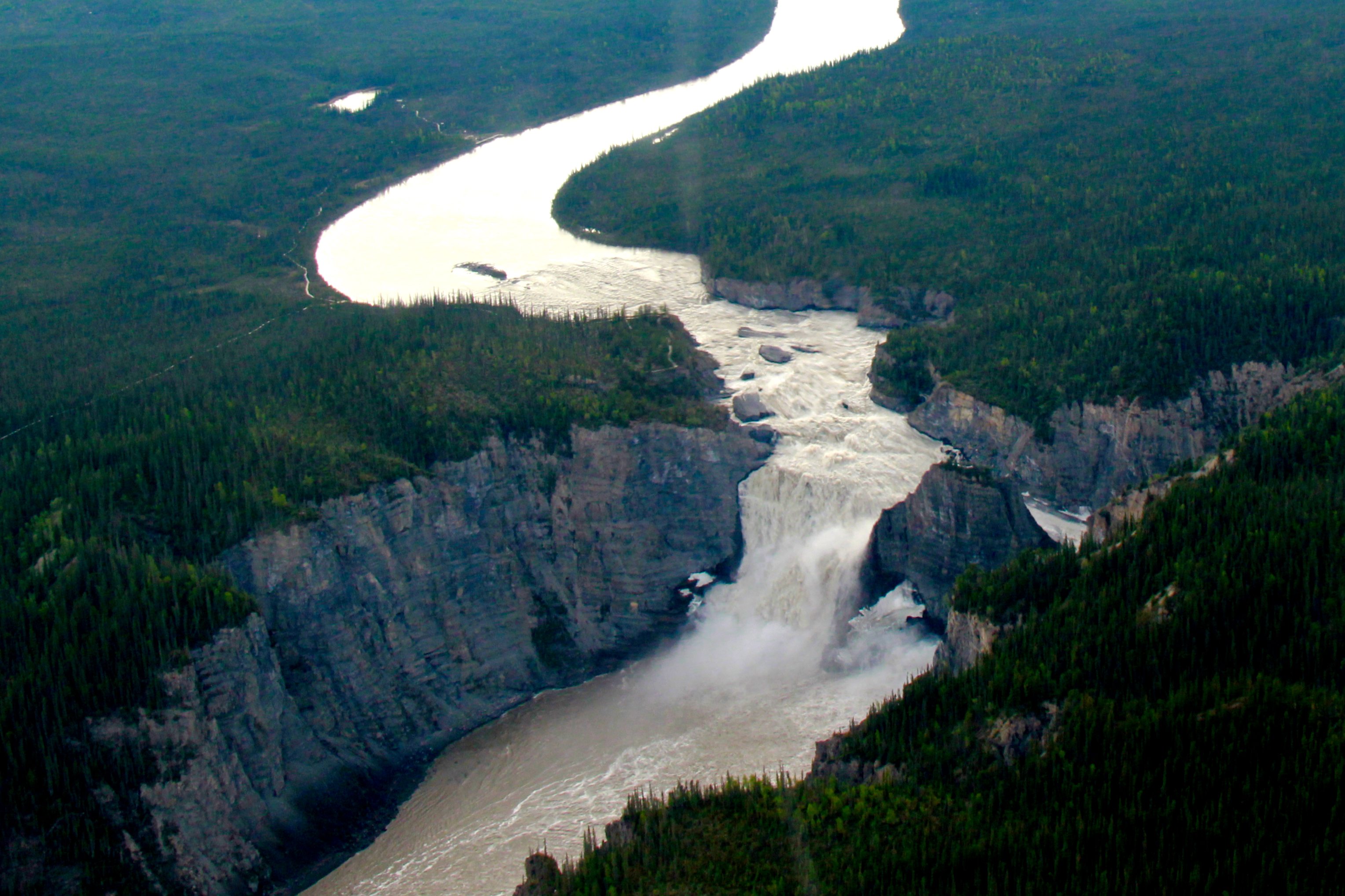 A soft egg in the Nahanni National Park Reserve - Kindersley Clarion